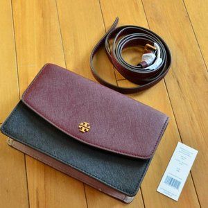 Tory Burch bag Emerson Color-Block Mini Shoulder Bag Crossbody